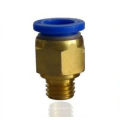 PC Fitting Pneumatic Fitting Brass Straight Thread Pipe Joint